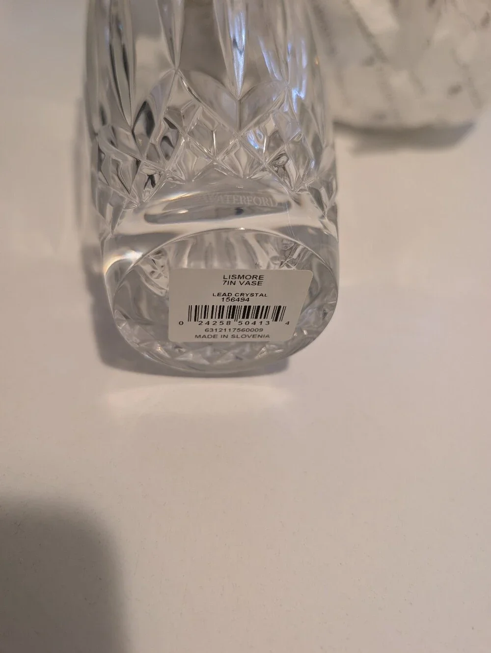 Waterford Crystal Lismore 7 Inch Vase